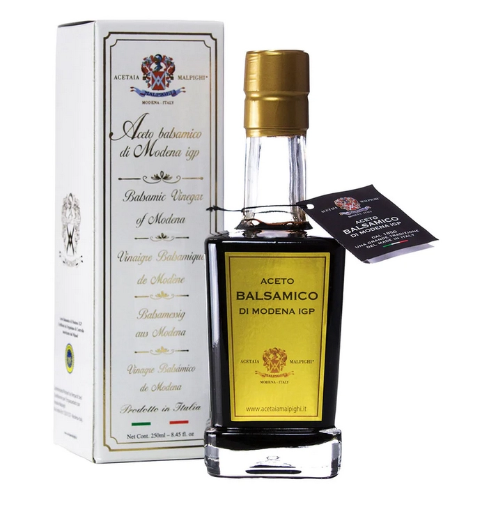 Aceto Balsamic Di Modena Gold Malpighi 250g 0